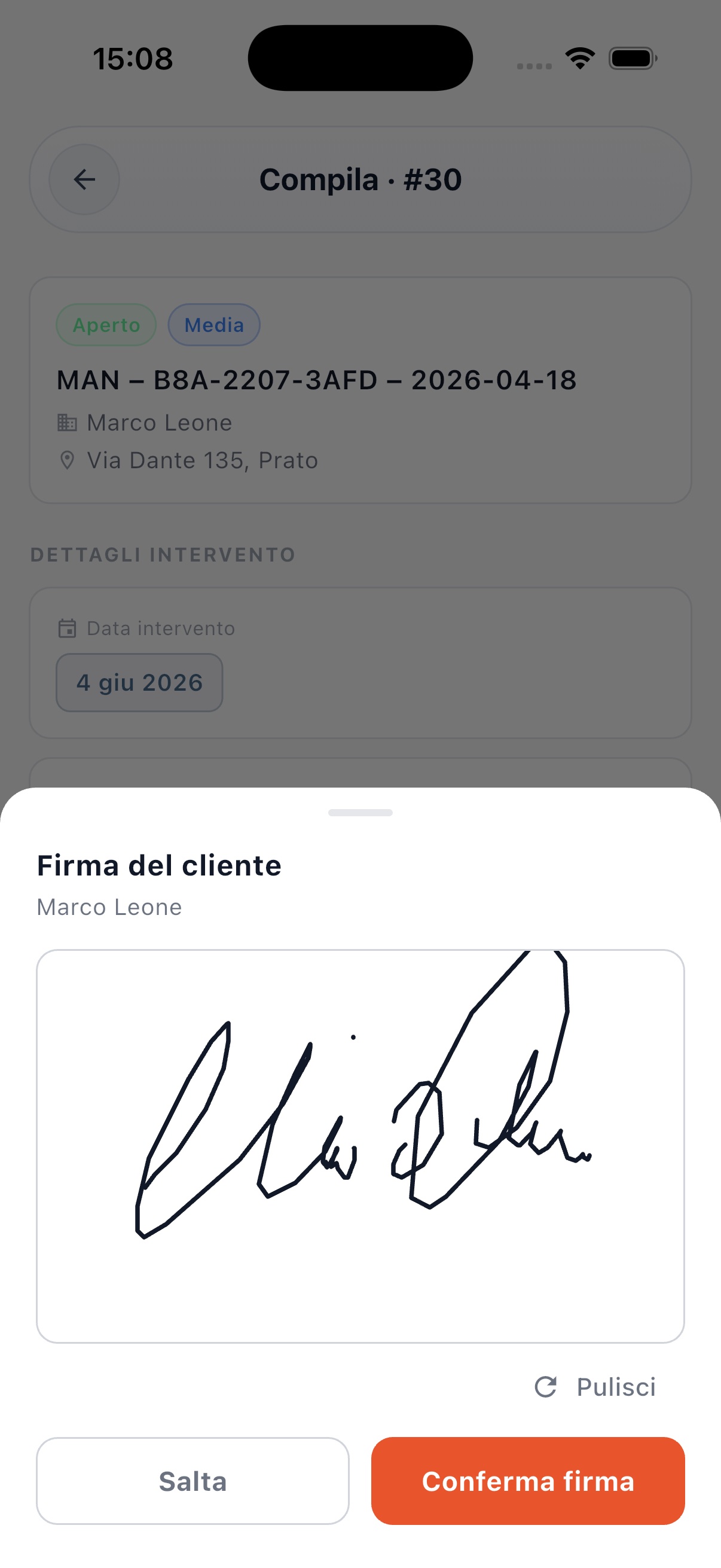 App mobile CaldaistaPro